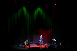 Koncert: Aga Zaryan "Sara" - Koncert w wykonaniu Agi Zaryan - wokal, Davida Dorużki (gitara), Szymona Miki (gitara)