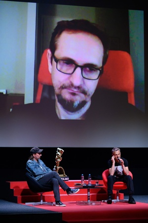 37. TNF - Dzień 5 (31.05.23) - Spotkanie po projekcji filmu "Wyrwa" z reżyserem Bartoszem Konopką (on-line) i aktorem Grzegorzem Damięckim