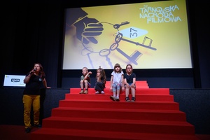 37. TNF - Dzień 6 (1.06.23) - Animacje dla dzieci w sali kinowej przez Zespół Edukatorów Filmowych ZEF