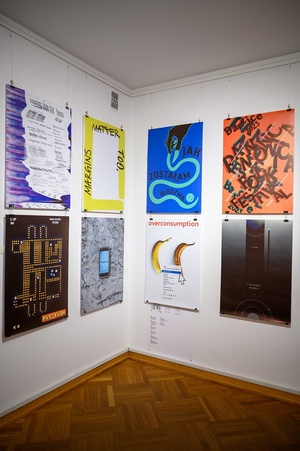 Wystawa: Konfrontacje Plakatu Studenckiego - Plakaty w Galerii TCK.