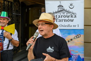 Starówka Jazz Festival - 30.06.2023 - Parada nowoorleańska na tarnowskim Rynku. Przywitanie gości.