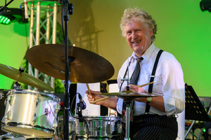 Starówka Jazz Festival - 30.06.2023 - Na scenie koncert zespołu Leliwa Jazz Band & Katarzyna Wnęk.