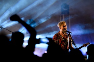 Był Sobie Blues - 11.08.2023 - Zespół Ørganek grający koncert na amfiteatralnej scenie