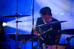 Był Sobie Blues - 11.08.2023 - Zespół Ørganek grający koncert na amfiteatralnej scenie