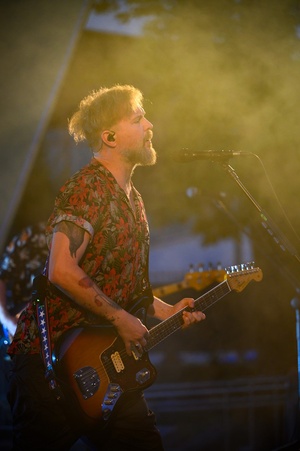 Był Sobie Blues - 11.08.2023 - Zespół Ørganek grający koncert na amfiteatralnej scenie