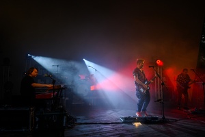 Był Sobie Blues - 11.08.2023 - Zespół Ørganek grający koncert na amfiteatralnej scenie