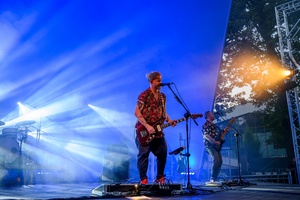 Był Sobie Blues - 11.08.2023 - Zespół Ørganek grający koncert na amfiteatralnej scenie
