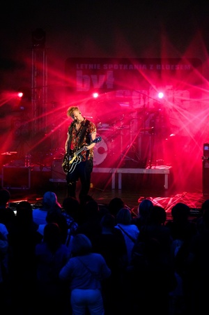 Był Sobie Blues - 11.08.2023 - Zespół Ørganek grający koncert na amfiteatralnej scenie