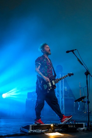 Był Sobie Blues - 11.08.2023 - Zespół Ørganek grający koncert na amfiteatralnej scenie