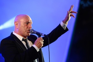 Był Sobie Blues - 18.08.2023 - Na scenie śpiewający lider Shakin' Dudi - Ireneusz Dudek