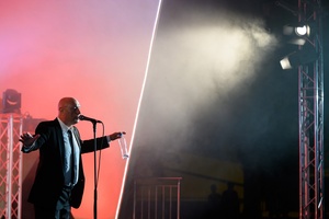 Był Sobie Blues - 18.08.2023 - Na scenie śpiewający lider Shakin' Dudi - Ireneusz Dudek