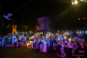 Szanty na Starówce - 26.08.2023 - Publiczność podczas koncertu "Szanty na Starówce".