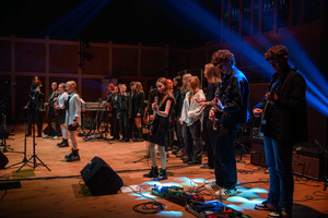 Koncert: 30-lecie S.M.Rock - Scena, występ uczniów S.M.Rock.