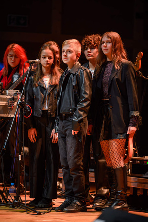 Koncert: 30-lecie S.M.Rock - Scena, występ uczniów S.M.Rock.