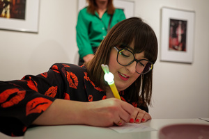 Wernisaże dzień po dniu: Agnieszka Moskal / Krzysztof Madej - Autorka Agnieszka Moskal.