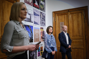 Wernisaże dzień po dniu: Bożena Kaczmarczyk / Jarosław Wrona - Otwarcie wystawy autorzy wystawy: Bożena Kaczmarczyk i Jarosław Wrona.