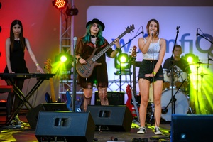 Koncert S.M.Rock - Scena Amfiteatru, występ uczniów S.M.Rock.