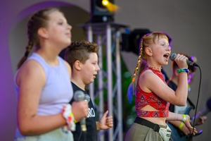 Koncert S.M.Rock - Scena Amfiteatru, występ uczniów S.M.Rock.