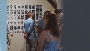 Wernisaż wystawy - Letnie Przesilenie - Pracownia Plastyczna TCK, otwarcie ekspozycji przy udziale autorów i publiczności.