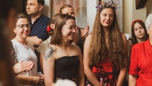 Wernisaż wystawy - Letnie Przesilenie - Pracownia Plastyczna TCK, otwarcie ekspozycji przy udziale autorów i publiczności.