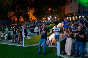 Był Sobie Blues - 2.08.2024 - Publiczność żywo reagująca podczas występu Magdy Piskorczyk