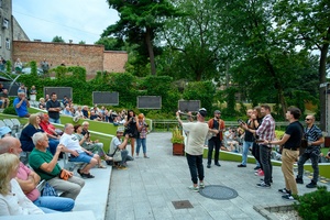 Był Sobie Blues - 2.08.2024 - Kraków Street Band wśród publiczności
