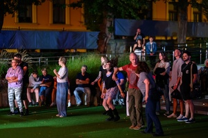 Był Sobie Blues - 9.08.2024 - Publiczność żywo reagująca podczas występu Zeppelinians