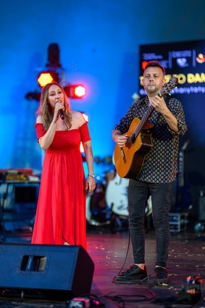 Koncert Tribute to Damian Niewiński - Występ Ewy Jach i Norberta Pajka.