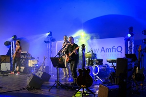 Koncert: Rock na Starówce - Na scenie zespół Pawła Mazura