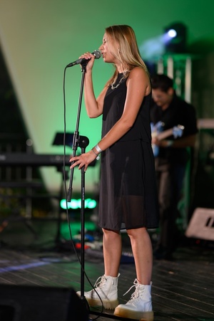 Koncert: Rock na Starówce - Na amfiteatralnej scenie zespół Wasabi