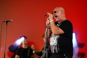 Koncert: Rock na Starówce - Na scenie wokalista Marek Ostrowski/The Nights