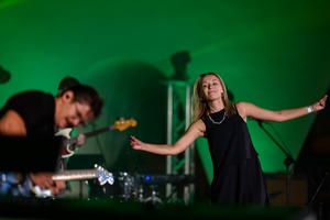 Koncert: Rock na Starówce - Na amfiteatralnej scenie zespół Wasabi