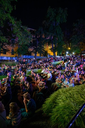 Koncert: Rock na Starówce - Publiczność podczas koncertu