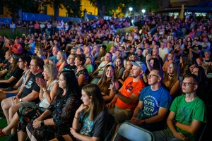 Koncert: Rock na Starówce - Publiczność podczas koncertu