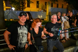 Koncert: Rock na Starówce - Muzycy w oczekiwaniu na swój występ