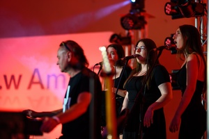 Koncert: Rock na Starówce - Na scenie zespół Pawła Mazura