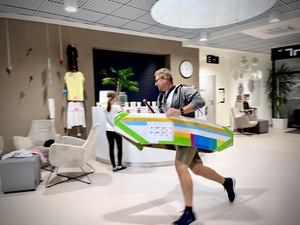 Olimpiada na górce - Dom Kultury Westerplatte - Uczestnicy olimpiady podczas jednej z konkurencji.