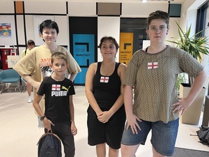 Olimpiada na górce - Dom Kultury Westerplatte - Uczestnicy olimpiady.