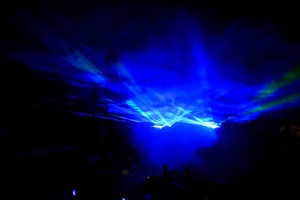 3. Festiwal Nauki i Techniki: electro set Sarapata i pokaz laserowy - Pokaz laserowy w Amfiteatrze