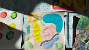 Kreatywne warsztaty - Zwierzyniec - Efekt warsztatów - ilustracja