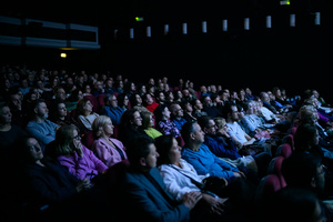 Koncert: Mikromusic Trio - Publiczność podczas koncertu Mikromusic Trio