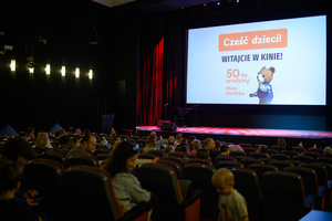 Rozmarzone poranki: Nowe przygody Misia Uszatka - Uczestnicy Rozmarzonych poranków w sali kina Marzenie