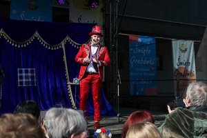 Święto Grabówki - Na scenie iluzjonista Marek Polak