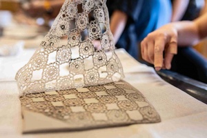 Warsztaty ceramiczne "Wzorzysty kafelek" - Gotowe kafelki ceramiczne