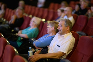 39. TNF: Dzień 5 (3.06.2025) - Festiwalowa publiczność w sali Marzenia podczas spotkania