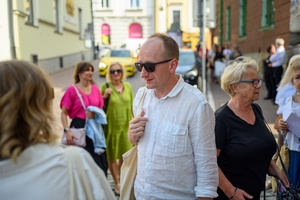 39. TNF: Dzień 6 (4.06.2025) - Reżyser "Skarbka i tajemnic magicznego sreberka" Tomasz Jurkiewicz przed Marzeniem w rozmowie z organizatorami 39. TNF