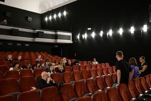 39. TNF: Dzień 7 (5.06.2025) - Spotkanie młodej widowni z twórcami filmów krótkometrażowych po projekcji specjalnej w Marzeniu.