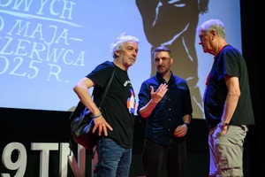 39. TNF: Dzień 8 (6.06.2025) - Na scenie Marzenia od lewej: Jerzy Armata, Kuba Armata, Piotr Jaxa