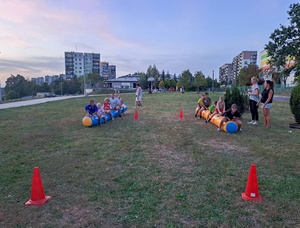 Olimpiada na górce - Uczestnicy podczas olimpiady