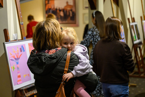 Wystawa semestralna Studio Art - Kropka, kreska, plama